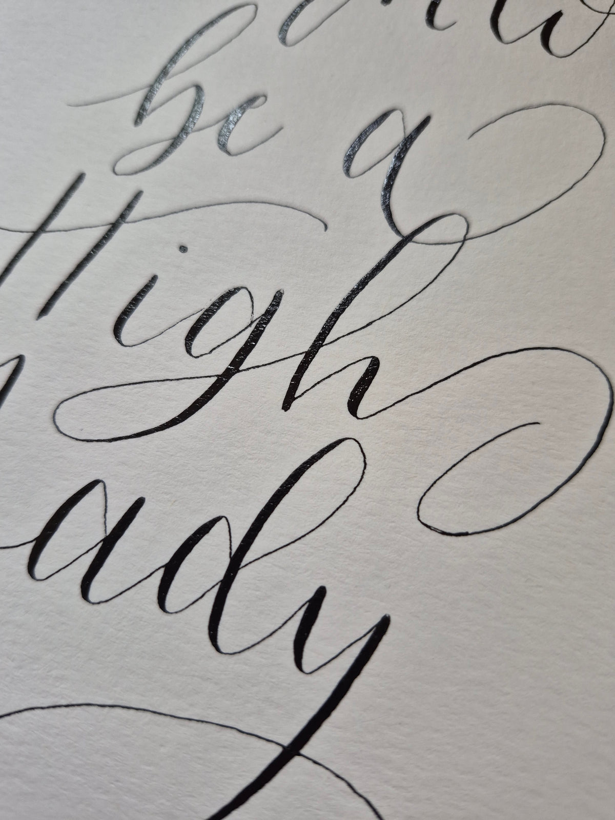 A5 Born to be a High Lady