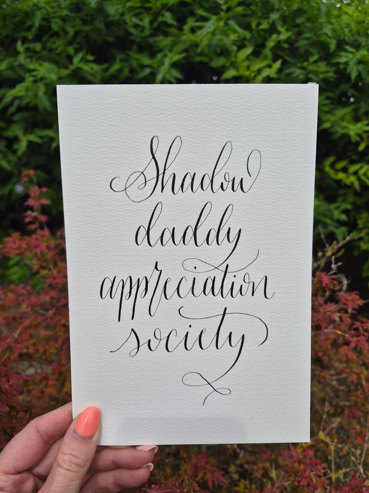 A5 Shadow daddy appreciation society