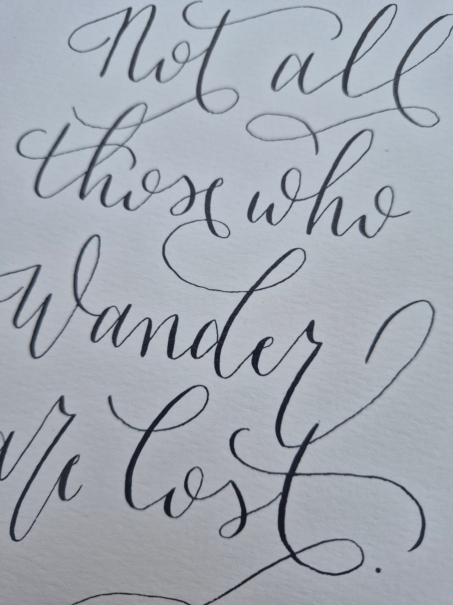 A5 Not all those who wander are lost