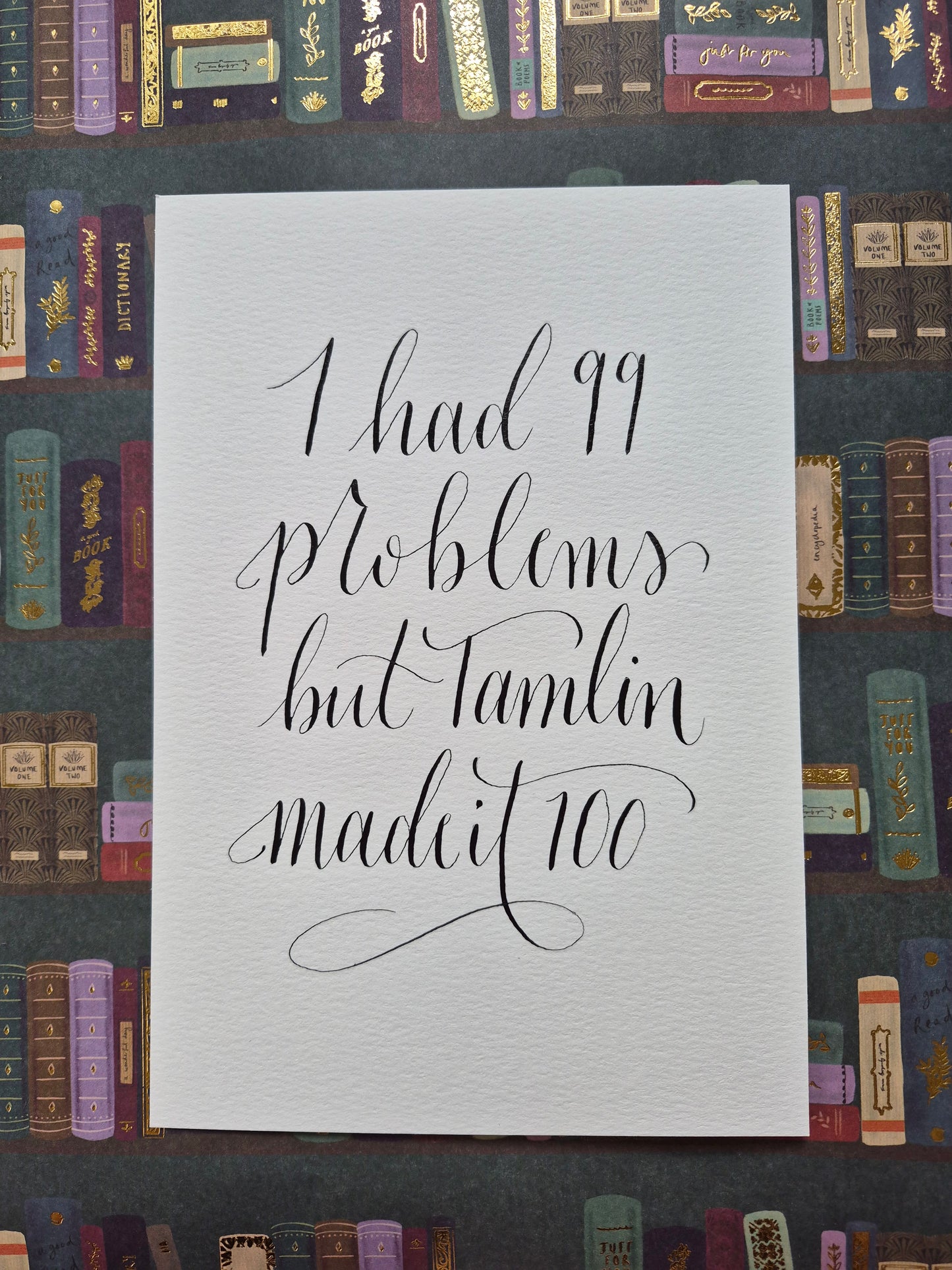 A5 I had 99 problems but Tamlin made it 100