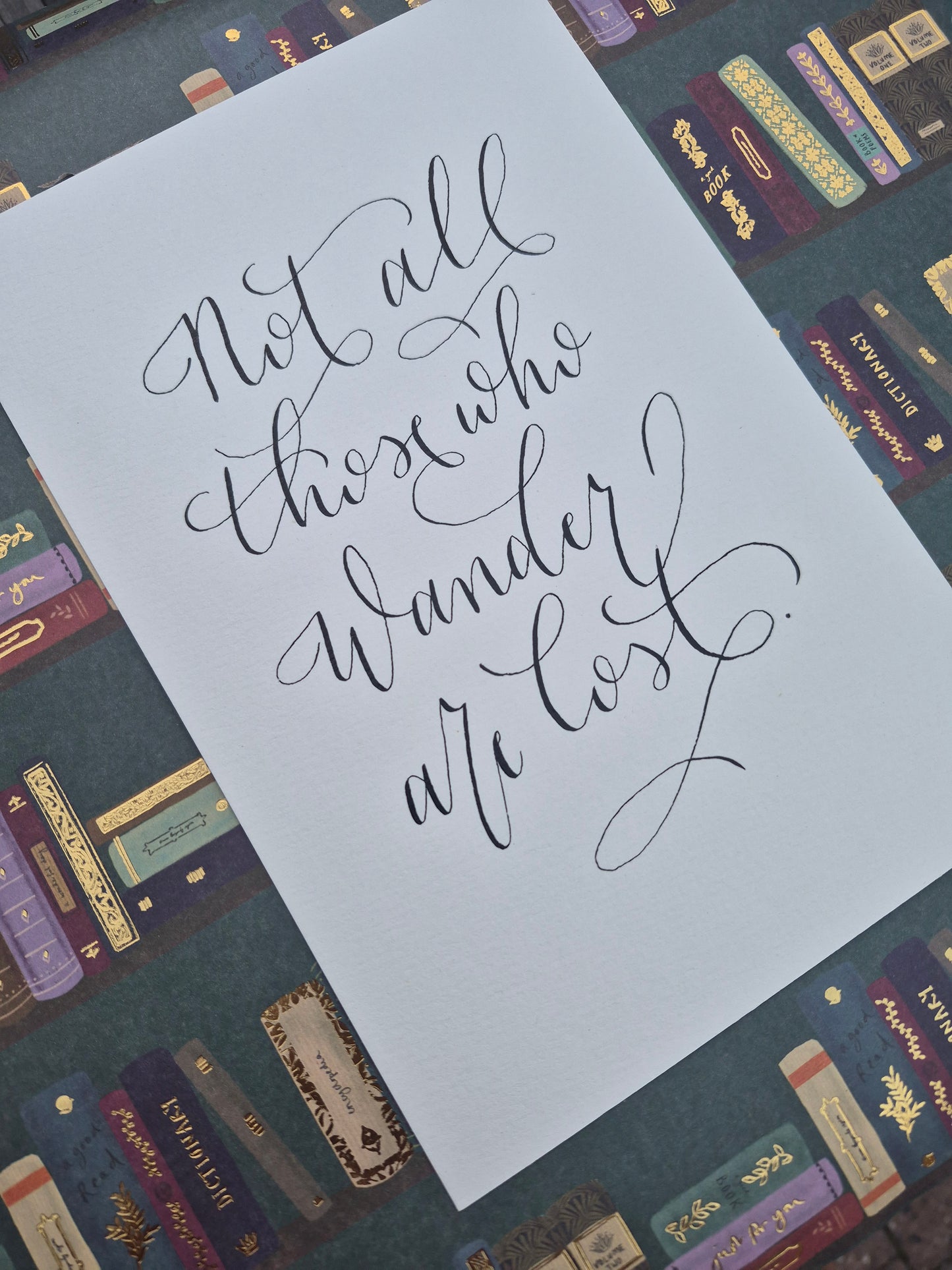 A5 Not all those who wander are lost