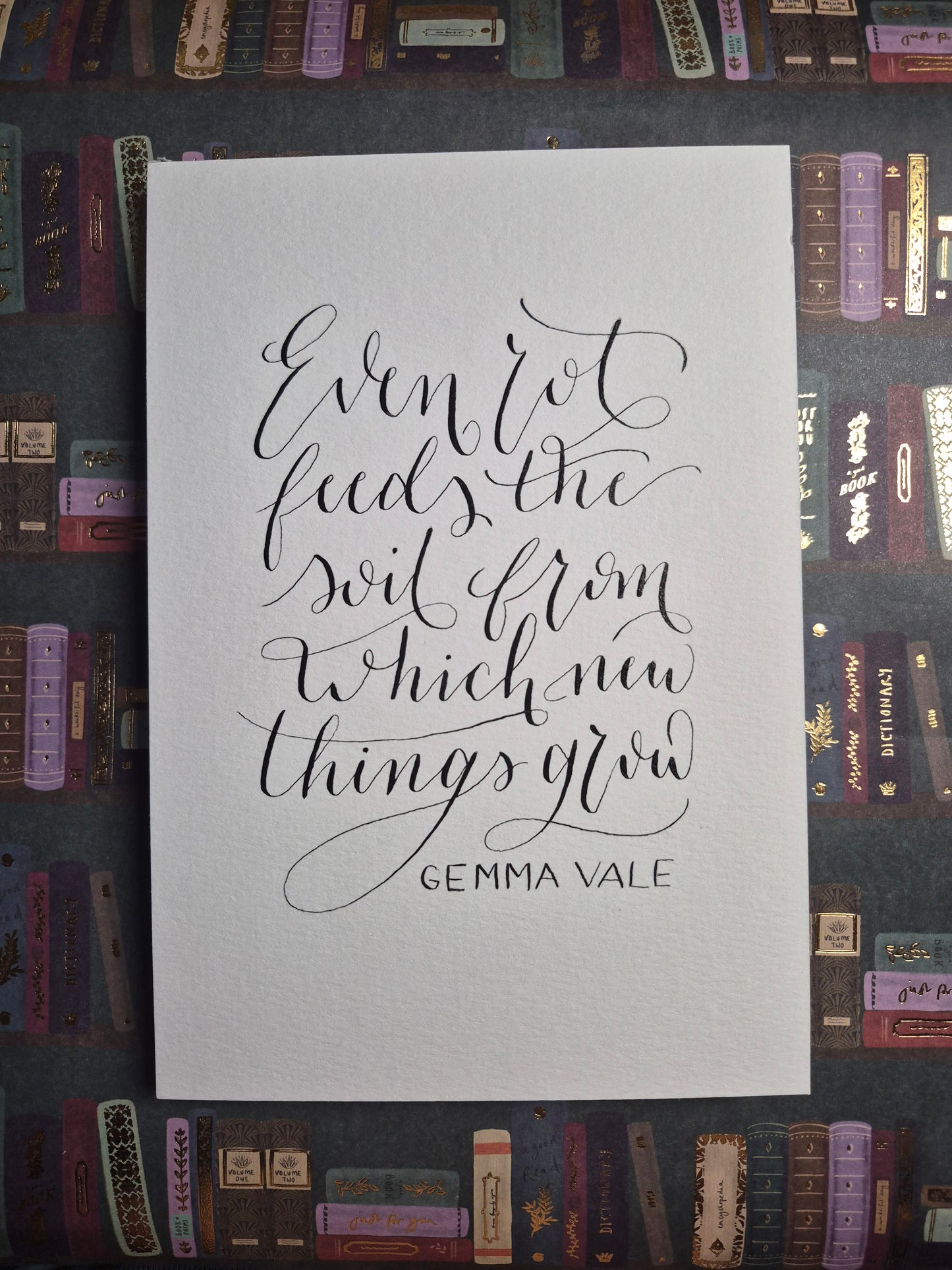 A5 Gemma Vale collection- Rot
