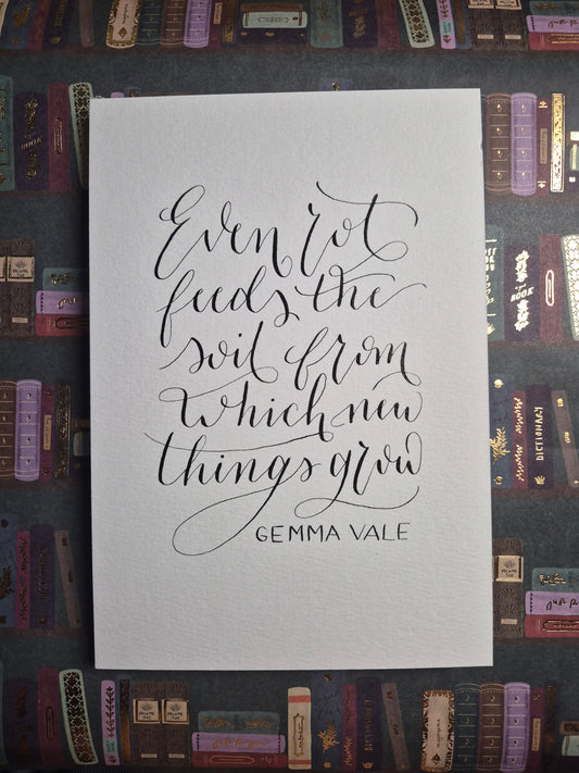 A5 Gemma Vale collection- Rot