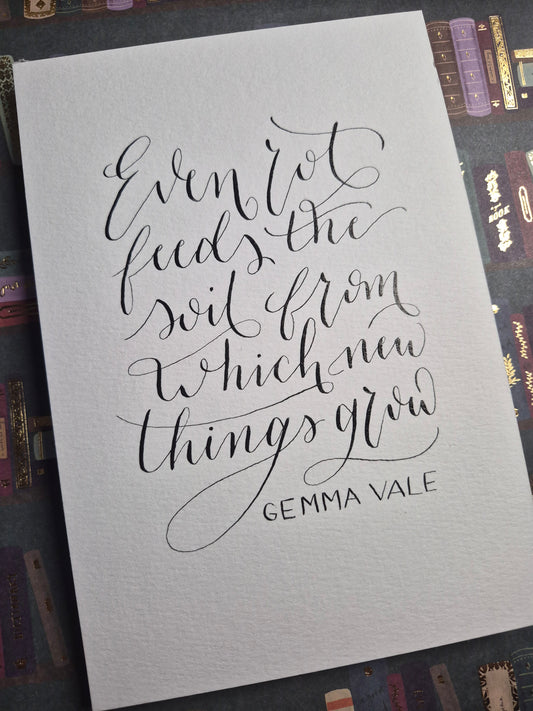 A5 Gemma Vale collection- Rot
