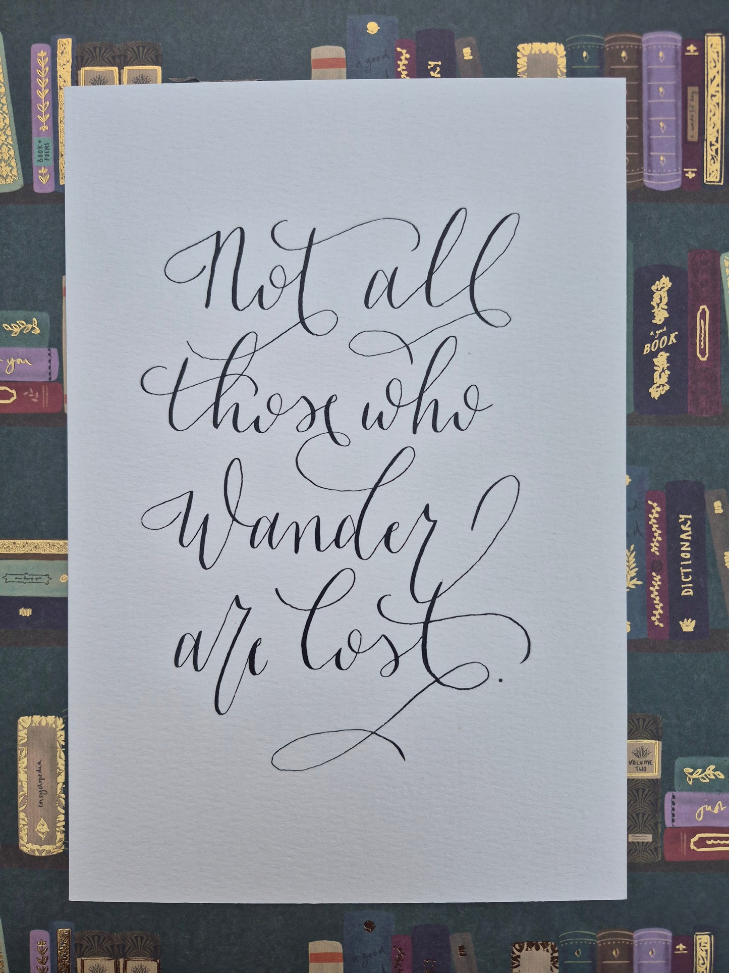 A5 Not all those who wander are lost