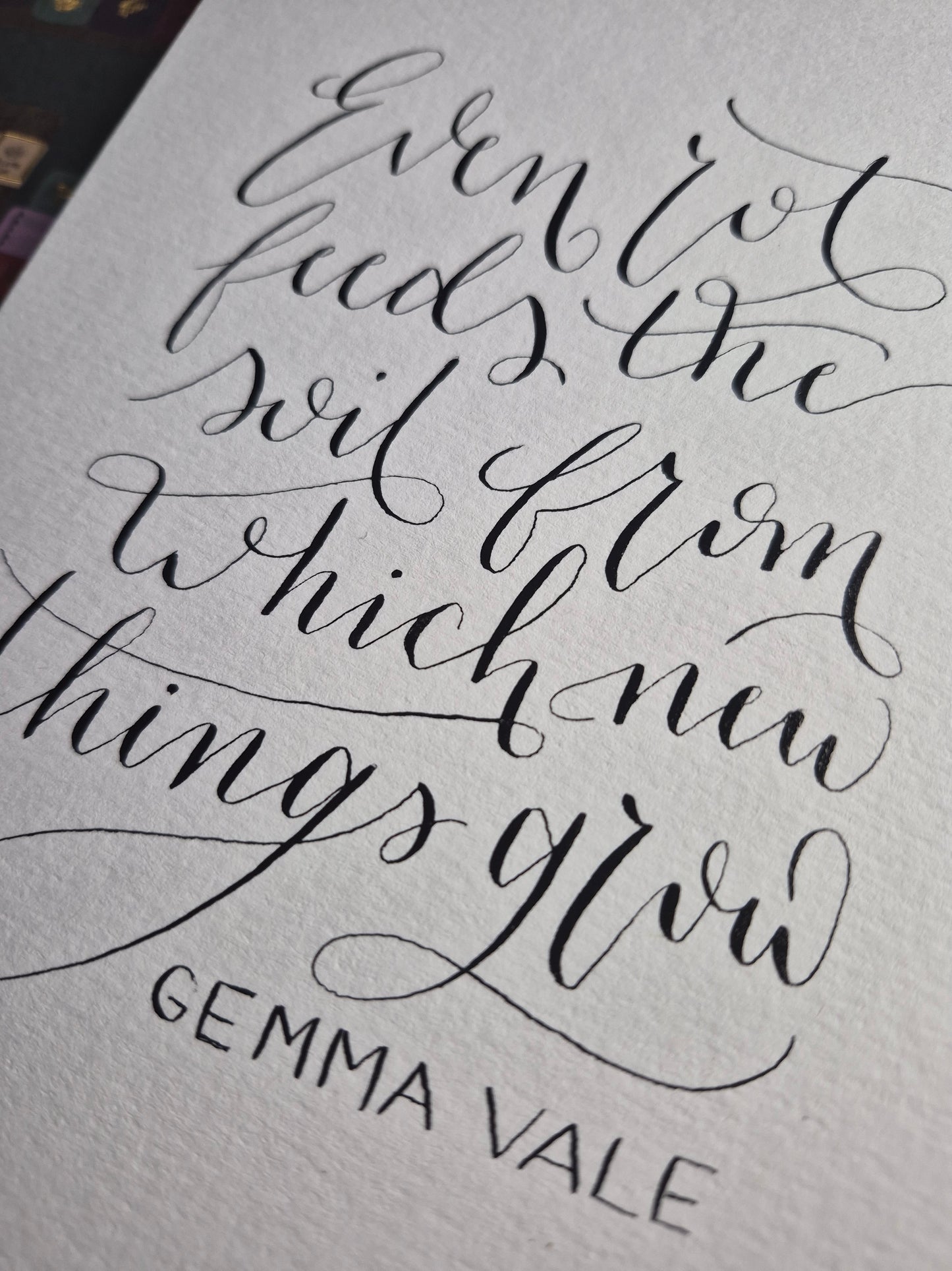 A5 Gemma Vale collection- Rot