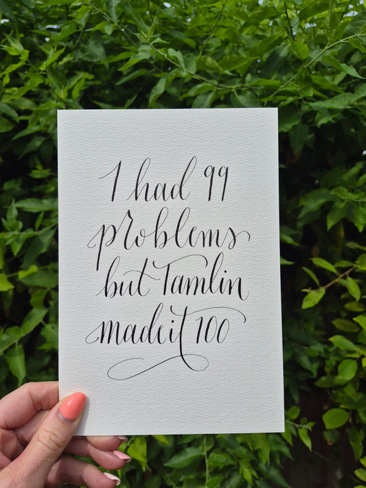 A5 I had 99 problems but Tamlin made it 100