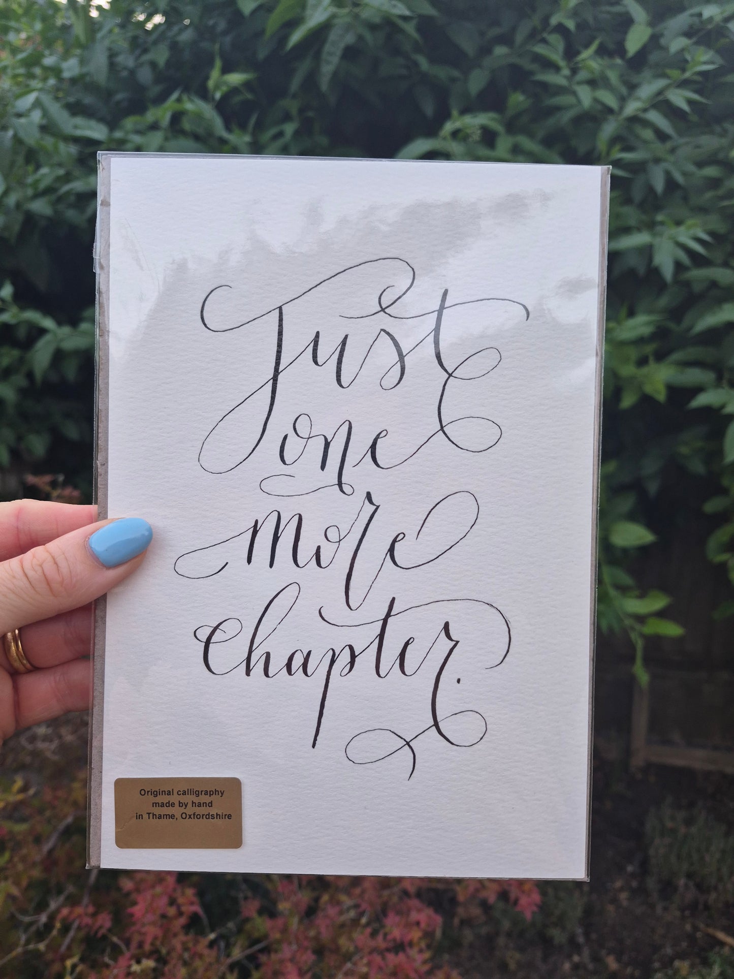 A5 Just one more chapter